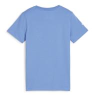 T-shirt Bleu Garçon Puma Cargraphic vue 2