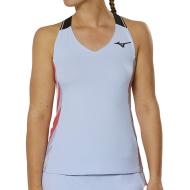 Débardeur De Tennis Bleu Femme tech Mizuno Printed pas cher