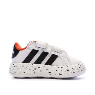 Baskets Blanc/Noir Garçon bébé Adidas Grand Court 2.0 101 Disney vue 2