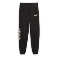 Jogging Noir Garçon/Fille Puma Ess+ Mid 90s pas cher