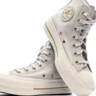 Baskets Bleu Ciel Femme Converse Lift Platform Tailored Lines vue 7