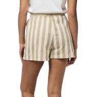 Short Beige à rayures Femme Pieces Chilli Summer vue 2