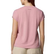 T-Shirt Rose Femme Columbia Boundless Trek vue 2
