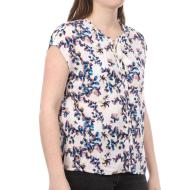 Blouse Blanche à fleurs Femme Teddy Smith Ayana pas cher