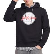 Sweat Noir/Blanc/Rouge Homme Jack & Jones Frederiksberg