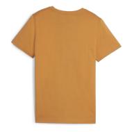 T-Shirt Orange Garçon Puma Essentials Logo 66 vue 2