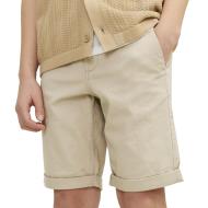 Short Chino Beige Garçon Jack & Jones David pas cher
