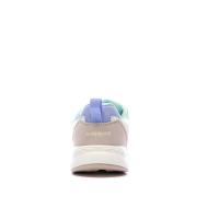 Baskets Blanc/Vert/Jaune Fille Le Coq Sportif Lsc Runner vue 3