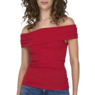 T-Shirt Rouge Femme JDY Fransiska 15344028