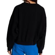 Sweat Noir Femme Adidas Batwing vue 2