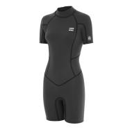 Combinaison de Surf Noire Femme Billabong 202 Launch