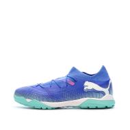 Chaussures de Foot Bleues Homme Puma Future 7 Match TT pas cher