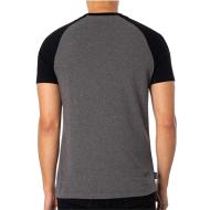 T-shirt Gris/Noir Homme Superdry Essential Logo Baseball vue 2