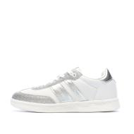 Weiße/Silberne Sneakers Damen Teddy Smith Plata günstig