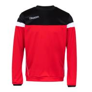 Sweat Rouge/Noir Garçon Kappa Lido pas cher