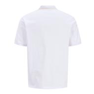 Polo Blanc Homme Jack & Jones Jordean vue 2