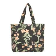 Tote Bag Noir à Fleurs Femme Roxy Anti Bad Vibes vue 2