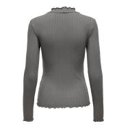 T-shirt Gris Femme JDY Fransiska vue 2