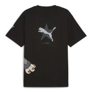 T-shirt Noir Homme Puma X Yamepi vue 2
