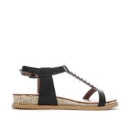 Sandales Noir Femme Chattawak SARA vue 2