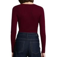 Pull Bordeaux Femme Morgan MBANBIN vue 2
