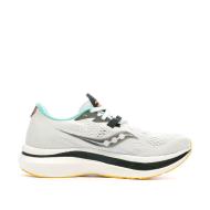 Chaussures de Running Blanc/Turquoise/Orange Femme Saucony Endorphin Pro 2 vue 2