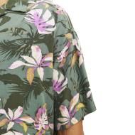 Chemise Manches Courtes Verte/Violet Homme Jack & Jones Jorluke vue 3
