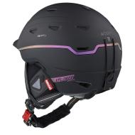 Casque de Ski Noir/Rose Femme Cairn Xplorer Rescue Cameleon vue 2