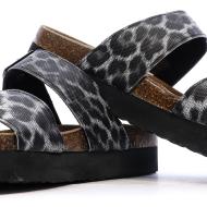 Sandales Noir Femme Kaporal Solinea vue 7