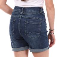Short Bleu Foncé Femme Monday Premium Long Medium vue 2