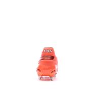 Chaussures de Foot Orange Fluo Homme Puma King Ultimate MxSG vue 3