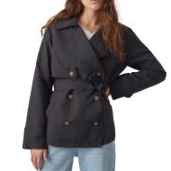 Trench Noir Femme Vero Moda Pernillemie pas cher