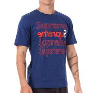 T-shirt Bleu/Rouge Homme Supreme Grip Squash
