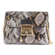 Sac à Bandoulière Python Femme Morgan ROMEOP pas cher