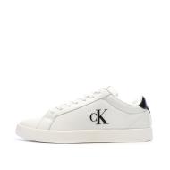 Baskets Blanches/Noires Homme Calvin Klein Jeans 3 Cupsole pas cher