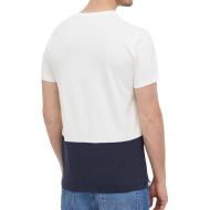 T-shirt Blanc/Marine Homme Pepe jeans Walter vue 2