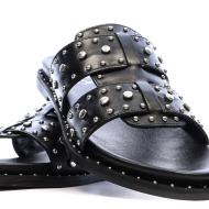 Sandales Noires Femme Carmela Bridas vue 7