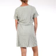 Robe Rayure Vert/Blanc Femme JDY Life vue 2