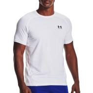 T-shirt Blanc Homme Under Armour Fitted pas cher