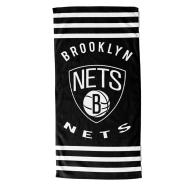 Serviette de Plage Violet/Jaune Mixte NBA Brooklyn Nets pas cher