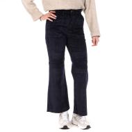 Pantalon en Velours Marine Femme Oraije Pedro pas cher