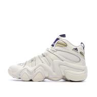 Chaussures de basketball Blanches/Violettes Homme Adidas Crazy 8 pas cher
