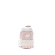 New Balance 550 Blanche/Rose Femme BBW550 vue 3