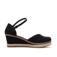 Sandales Noires Femme Tommy Hilfiger Basic Closed Toe vue 2