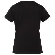 T-Shirt Noir Femme Schott TSBRODEDW vue 2