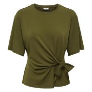 T-Shirt Vert Olive Femme JDY Dea Life