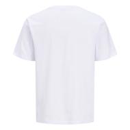 T-Shirt Blanc Homme Jack & Jones Hudson vue 2