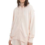 Sweat Zippe à Capuche Rose Pale Femme Nike Air pas cher