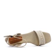 Sandales Beiges Femme Tommy Hilfiger Espad vue 4