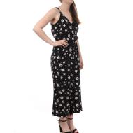 Combinaison Noir/Fleurs Femme Vero Moda 7/8
